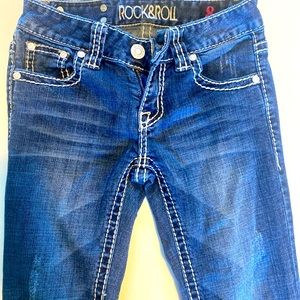 Rock & roll girls bootcut jeans